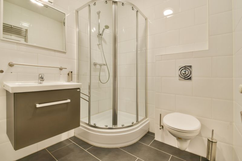 Glass-Enclosed Shower